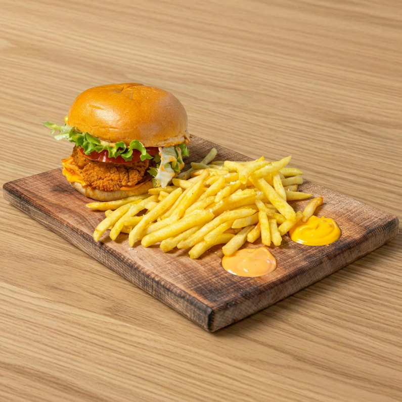 Spicy crispy chicken — Burgers